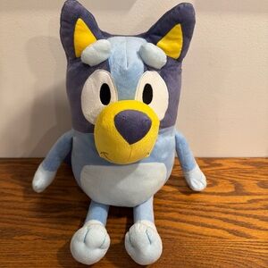 EUC 2018 Plush Bluey Stuffed Animal 18" Large Stuffy Puppy Dog Disney Cartoon